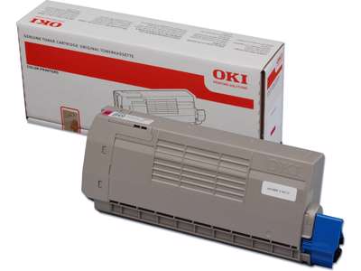 Toner, C710-C711, Magenta-rød, 11.500 sider, OKI 44318606