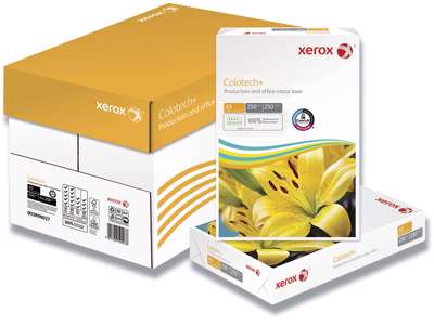 Kopipapir - hvidt, A3, 160 g/m², 250 ark/pakken, Xerox Colotech+ 