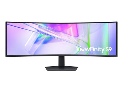 Samsung S95UC computerskærm 124,5 cm (49") 5120 x 1440 pixel DQHD LCD Sort