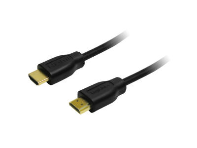 LogiLink CH0005 HDMI-kabel 0,5 m HDMI Type A (Standard) Sort