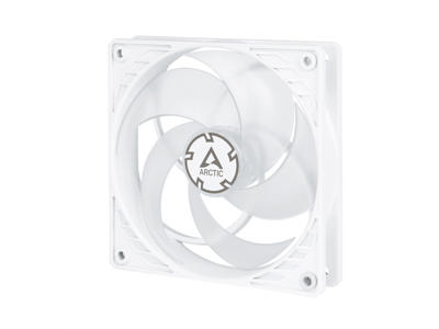 ARCTIC P12 PWM PST Computerkabinet Ventilator 12 cm Transparent, Hvid