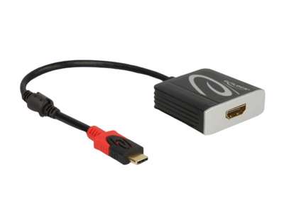 DeLOCK 65400 USB grafisk adapter Sort