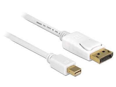 DeLOCK 83485 DisplayPort kabel 7 m Mini DisplayPort Hvid