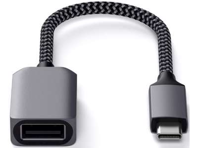 Satechi ST-UCATCM USB-kabel USB 3.2 Gen 1 (3.1 Gen 1) USB C USB A Grå