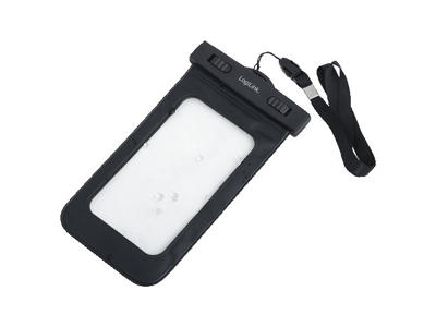 LogiLink AA0034 mobiltelefon etui Cover Sort, Transparent