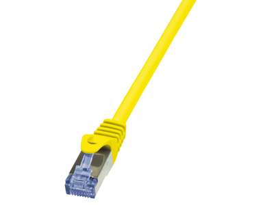 LogiLink 1m Cat.6A 10G S/FTP netværkskabel Gul Cat6a S/FTP (S-STP)