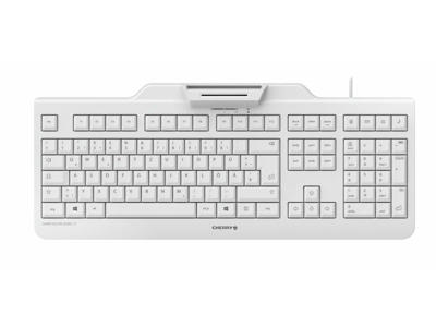 CHERRY JK-A0400PN-0 tastatur Kontor USB QWERTY Nordisk Hvid