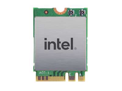 Intel Wi-Fi 6 AX200 (Gig+) Intern WLAN 2400 Mbit/s