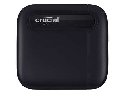 Crucial X6 500 GB USB Type-C 3.2 Gen 2 (3.1 Gen 2) Sort