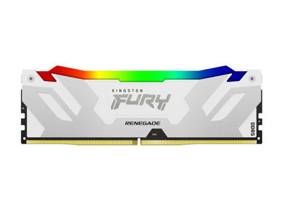 Kingston Technology FURY 32 GB 7200 MT/s DDR5 CL38 DIMM (sæt med 2) Renegade RGB, hvid XMP