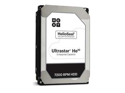 Western Digital Ultrastar He10 harddisk 8 TB 7200 rpm 256 MB 3.5" Serial ATA III