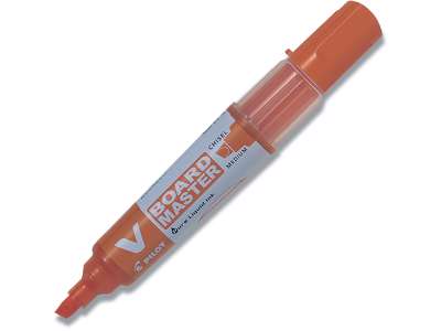 Whiteboard marker, Skrå spids, Orange, 2-6 mm, Pilot V Board Master WBMA-VBM-MC-BG-O