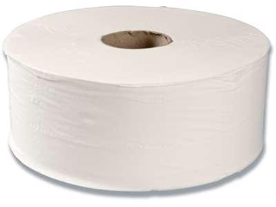 Toiletpapir, Udvendig oprulning, 2 lag, 8 ruller, Care-Ness Excellent Eco Jumbo Midi