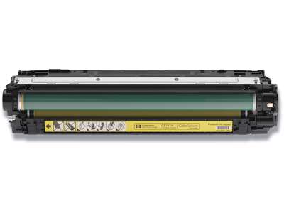 Toner, 307A, Yellow-gul, 7.300 sider, HP CE742A