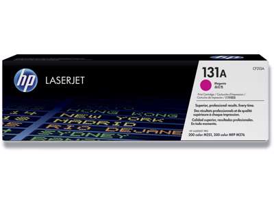 Toner, 131X, Magenta-rød, 1.800 sider, HP CF213A