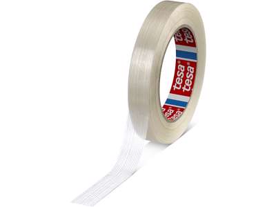 Tape - emballage, 19mm x 50m, Semitransparent, 1 rulle, Tesa Krydsarmeret 4590