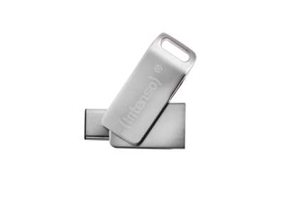 Intenso cMobile Line USB-nøgle 32 GB USB Type-A / USB Type-C 3.2 Gen 1 (3.1 Gen 1) Sølv