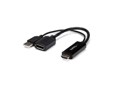 StarTech.com HD2DP videokabel adapter Sort