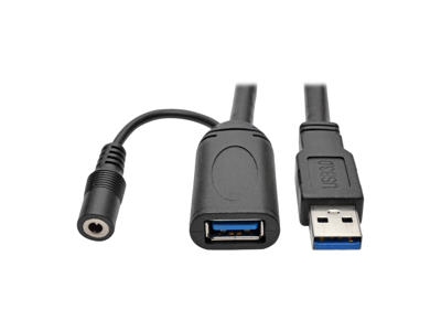 Tripp Lite U330-20M USB-kabel USB 3.2 Gen 1 (3.1 Gen 1) USB A Sort