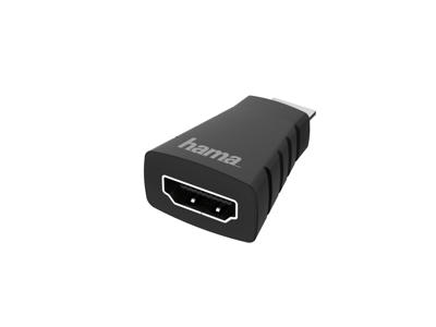 Hama 00200347 kabel kønsskifter HDMI Type C (Mini) HDMI Sort