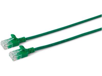 Microconnect V-UTP6A005G-SLIM netværkskabel Grøn 0,5 m Cat6a U/UTP (UTP)