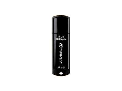 Transcend JetFlash 180I USB-nøgle 8 GB USB Type-A 3.2 Gen 1 (3.1 Gen 1) Sort