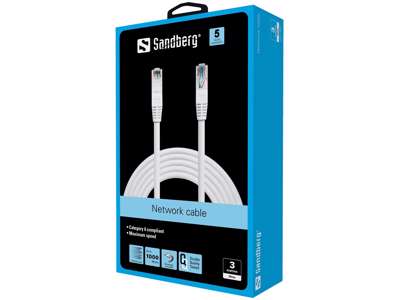 Sandberg Network Cable UTP Cat6 3 m