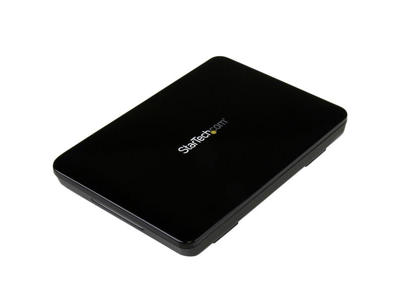 StarTech.com S251BPU31C3 drevkabinet HDD/SSD kabinet Sort 2.5"