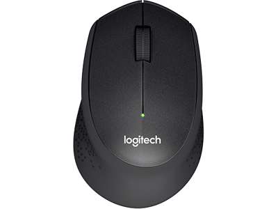 Logitech B330 Silent Plus Wireless Mouse, Black