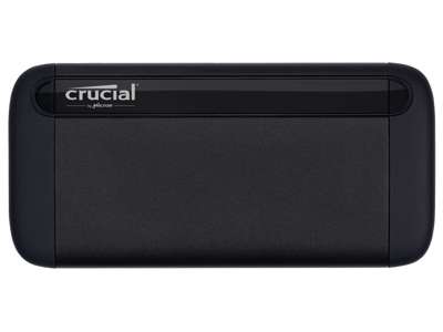 Crucial CT4000X8SSD9 ekstern solid state driver 4 TB USB Type-A til USB Type-C 3.2 Gen 2 (3.1 Gen 2) Sort