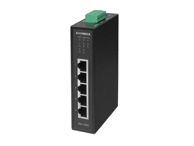 Edimax IGS-1005 netværksswitch Ikke administreret L2 Gigabit Ethernet (10/100/1000) Sort