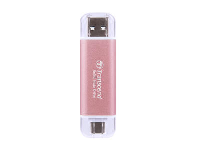 Transcend ESD310 1 TB USB Type-A til USB Type-C 3.2 Gen 2 (3.1 Gen 2) Lyserød