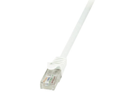 LogiLink 0.25m Cat.6 U/UTP RJ45 netværkskabel Hvid 0,25 m Cat6 U/UTP (UTP)