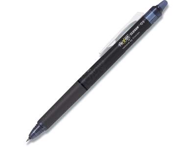 Rollerball gelpen, 0.5 mm, 0.25 mm, Blåsort, Pilot FriXion Point Clicker BLRT-FRP-5-BB