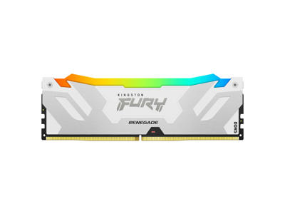 Kingston Technology FURY 16 GB 7200 MT/s DDR5 CL38 DIMM Renegade RGB, hvid XMP