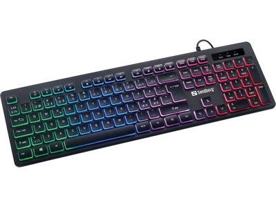 Sandberg Gamer Keyboard Stealth NORDIC