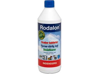 Overfladedesinfektion, Flydende, 1 liter, Flaske, Rodalon 