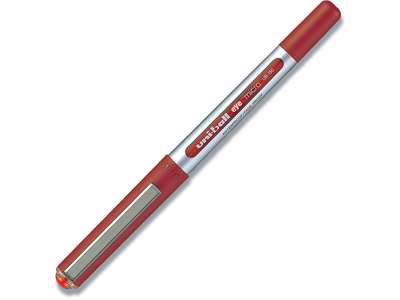 Rollerball pen, 0.5 mm, 0.2 mm, Rød, uni-ball Eye Micro UB-150-40