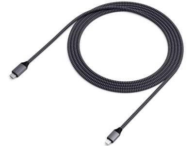 Satechi ST-TCL18M Lightning kabel 1,8 m Sort, Grå