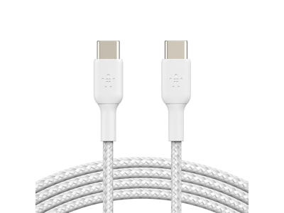 Belkin CAB004BT1MWH2PK USB-kabel USB 2.0 1 m USB C Hvid