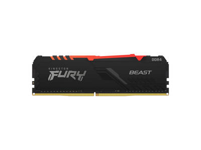 Kingston Technology FURY Beast RGB hukommelsesmodul 16 GB 1 x 16 GB DDR4 2666 MHz