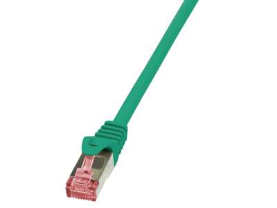 LogiLink 0.5m Cat.6 S/FTP netværkskabel Grøn 0,5 m Cat6 S/FTP (S-STP)