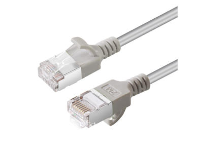 Microconnect V-FTP6A10-SLIM netværkskabel Grå 10 m Cat6a U/FTP (STP)