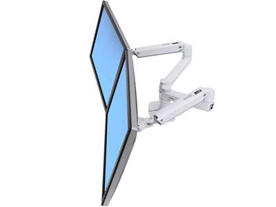 Ergotron LX Series 45-491-216 skærmbeslag og -stativer 68,6 cm (27") Skrivebord Hvid