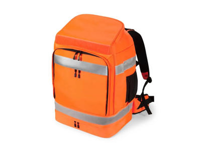 DICOTA Hi-Vis rygsæk Orange Polyethylenterephthalatfolie (PET), Termoplastisk polyurethan (TPU)