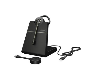 Jabra Engage 55 SE Headset Trådløs Ørekrog Car/Home office Sort