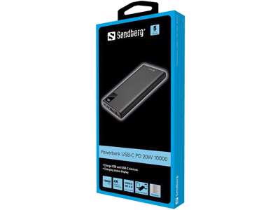 Sandberg 420-58 powerbank 10000 mAh Sort