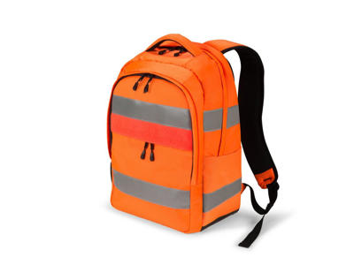 DICOTA Hi-Vis rygsæk Orange Polyethylenterephthalatfolie (PET), Termoplastisk polyurethan (TPU)