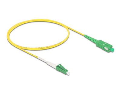 DeLOCK 83235 InfiniBand og fiberoptisk kabel 1 m LC SC LC/SC Gul