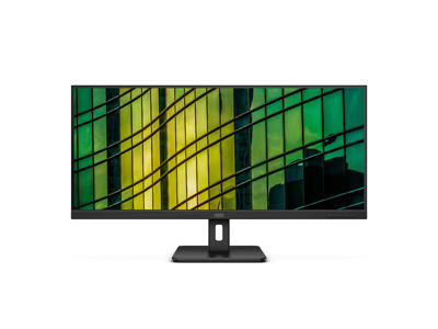 AOC U34E2M computerskærm 86,4 cm (34") 3440 x 1440 pixel Wide Quad HD Sort